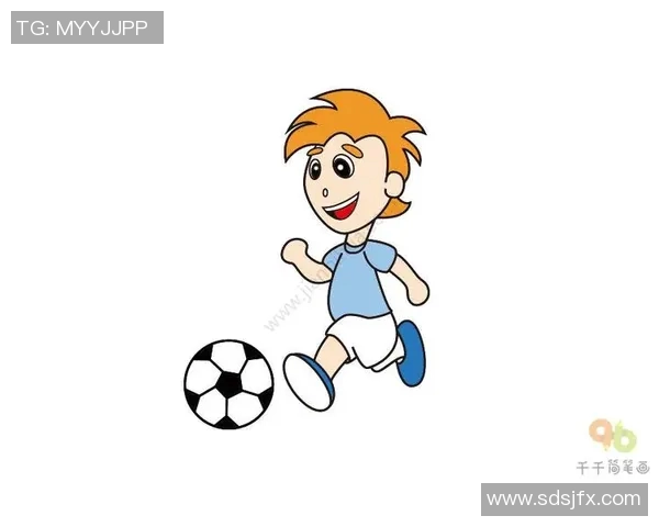 简笔画风格足球明星头像创意设计展示与灵感分享